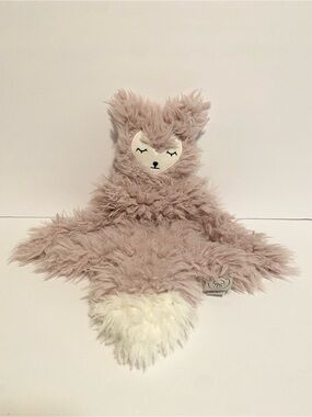 Slumberkins Fox Lovey Woodland Llama Pink Security Blanket Soft Cuddle Toy